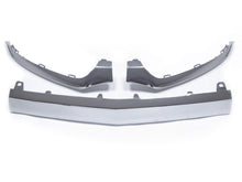 3Pcs Front Bumper Lip Moulding Trim Chrome For Mercedes C Class W205 C205 C43 AMG Line 2014-2018