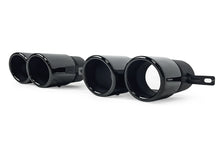 Gloss Black Exhaust Tips Pipes for BMW G20 Sedan Sport Bumper 19-22