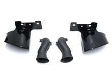 RS7 Style Diffuser w/ Exhaust Tips Black For Audi A7 C8 S-line 2018+