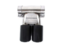 Carbon Fiber Exhaust Tips Muffler Pipe Chrome for Porsche 718 Boxster / Cayman 982 2016-2022
