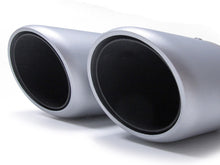 Brushed Silver Exhaust Pipe Muffler Tips For Porsche Cayenne V8 GTS Turbo S 11-14 et9