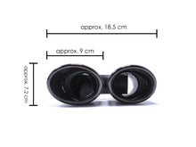 Gloss black exhaust tips For AUDI A3 8V A4 B8 B9 A5 8T F5 A6 C7 55-59mm pipes