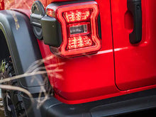 LED Rear Tail Lights for Jeep Wrangler JL 2018-2024 Upgrade Lamps Clear Red