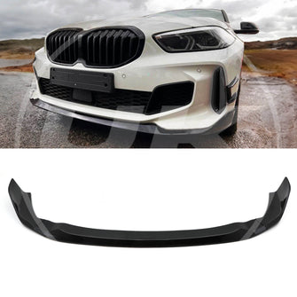 Front Splitter Lip Extension Low Spoiler Gloss Black For BMW 1 Series F40 2020+