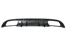 Gloss Black Rear Diffuser Exhaust Tips Mercedes C-Class W205 S205 2015-2021 standard bumper