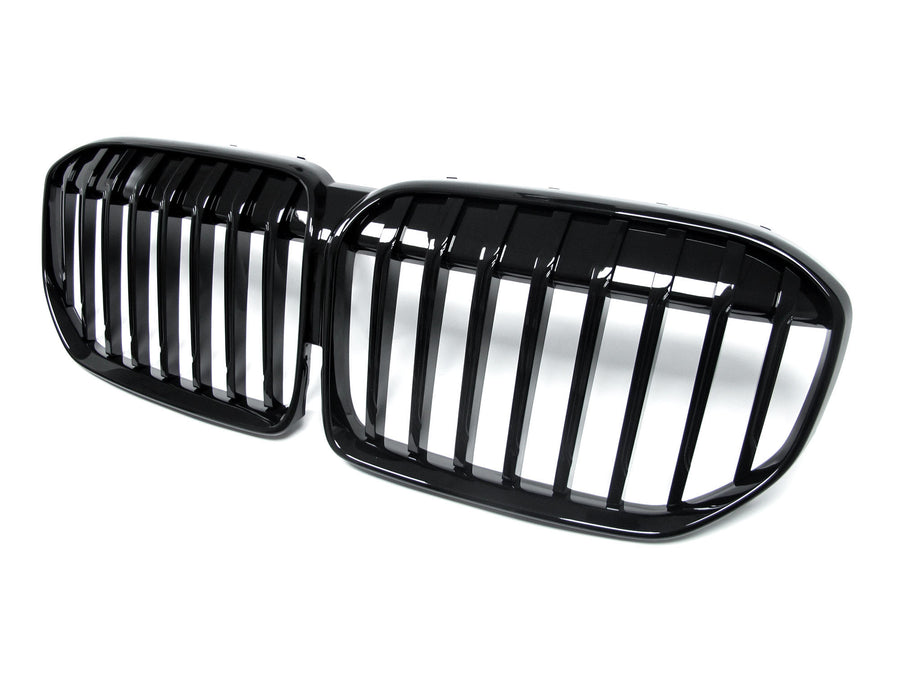 ABS Gloss Black Front Kidney Grille Fit 2006-2008 BMW E65 E66 LCI 7