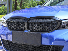 Black Diamond Front Kidney Grille Grill for BMW G20 G21 W/O Camera