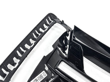 Black Front Bumper Fog Light Grilles Cover For BMW 4 Series G22 G23 M sport bumper 21-26