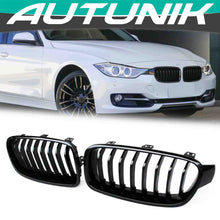 Gloss Black Front Kidney Grille Grill for BMW 3 Series F30 F31 2012-2018 fg36