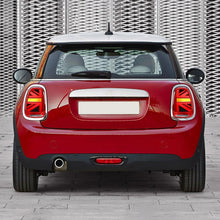 Sequential Red/Smoke LED Tail Lights For 14-19 Mini Cooper F55/56/57