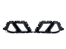 Black Front Bumper Fog Light Grilles Cover For  G80 M3 G82 G83 M4 2021+