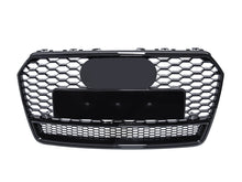Glossy Black Front Grille Grill for Audi A7 4G C7 S7 S-line 16-18