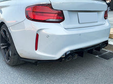 3PCS Glossy Black Rear Bumper Diffuser for BMW F80 M3 F82 M4 15-20