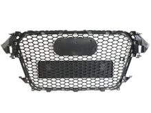Gloss Black Honeycomb Front Grille Grill for AUDI A4 S4 B8.5 2012-2015 fg89