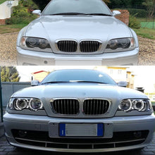 Front Bumper Chrome Kidney Grille Grill For BMW 3 Series Coupe Convertible E46 1998-02.2003