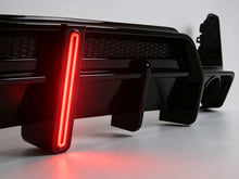 Gloss Black Rear Diffuser with LED Light For BMW 3 Series G20 G21 M Sport 2022+ LCI
