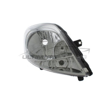 Headlights for Vauxhall Vivaro Van 2006-2015 Chrome Headlamps