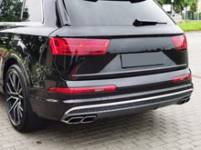 Silver Square Exhaust Tips Replacement for Audi Q7 3.0L 2016-2019