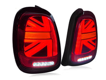 Sequential Red/Smoke LED Tail Lights For 14-19 Mini Cooper F55/56/57