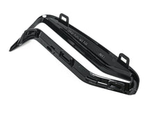 Black Front Bumper Fog Light Grille Cover For BMW 3 Series G20 Sedan M Sport Bumper 19-22