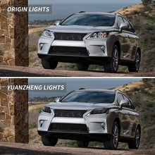 FULL LED Headlights for 2013-2015 Lexus RX 350 450H w/ Blue DRL Animation