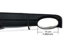 Rear Bumper Diffuser + Muffler Tips For Audi S6 A6 S-line C7.5 16-18