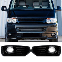 L+R Bumper Sportline Fog Light Cover Surround Grills For VW Transporter T5 10-15