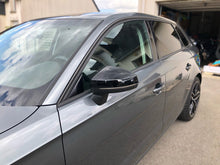 Gloss Black Mirror Covers Replace For Audi A3 S3 RS3 8V 2013-2020 w/ Lane Assist