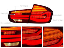 LED Tail Lights For 2013-2018 BMW 3 Series F30 Clear Rear Lamps
