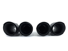 60mm Matte Carbon Exhaust Tips For Audi A4 A5 A6 A7 55-59mm Pipes