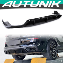 Autunik 3PCS Gloss Black Rear Diffuser Lip Splitters For BMW G05 X5 2019-2021 M Sport Bumper di119