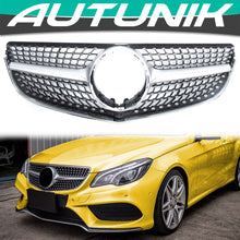 Diamond Front Grille Grill for Mercedes Benz W207 A207 C207 Coupe LCI 2014-2017