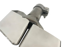 Silver Square Exhaust Tips Replacement for Audi Q7 3.0L 2016-2019