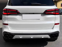 Glossy Black Exhaust Tips for BMW X5 G05 X6 G06 X7 G07 With 1 Pipe left & right