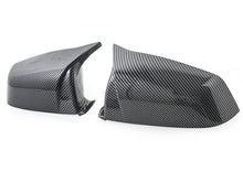 L+R Carbon Look O/S Wing Mirror Cover Caps for BMW 5 Series E60 E61 6 Series E63 E64 LCI 08-11