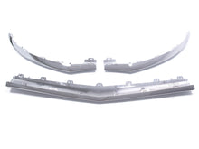 3Pcs Front Bumper Lip Moulding Trim Chrome For Mercedes Benz CLS W218 AMG Line 2015-2018