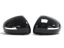 Glossy Black Rearview Mirror Cover Caps Replacement for Audi R8 TT MK2 8J TTS TT RS 06-14
