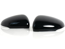 L+R Glossy Black Wing Mirror Cover Caps for Mercedes A Cl. W177 V177 CLA C118 X118 19-23