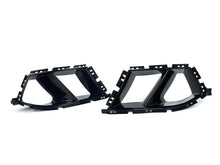 Black Front Bumper Fog Light Grilles Cover For  G80 M3 G82 G83 M4 2021+
