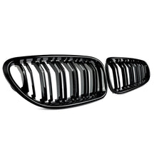 Kidney Grill Grille Gloss Black Dual For BMW 6 Series F06 F12 F13 2012-2018