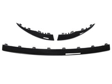 3Pcs Front Bumper Lip Moulding Trim Gloss Black For Mercedes W205 C205 S205 A205 C43 AMG Line 18+