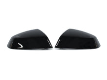 Gloss Black Side Mirror Caps Replace for Audi Q5 SQ5 Q7 2018-2024 No Lane Assist