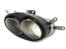 Matte Carbon Fiber Exhaust Tips for Audi RS6 C7 C8 RS7 Akrapovic Style Tailpipes