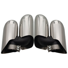 Bullet Style Exhaust Pipes Muffler Tips GTS Style for Porsche Macan Base 2.0L Engine 2019-2024