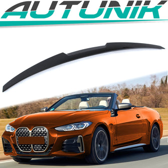 Gloss Black Rear Trunk Spoiler for BMW 4 Series G23 Convertible 2021+