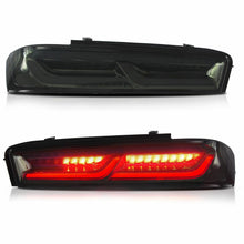 LED Smoke Tail Lights For Chevrolet Camaro 2016-2018 W/Sequential Signal