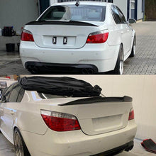 Rear Spoiler Trunk Wing Lip Gloss Black For BMW 5 Series E60 2003-2010