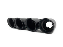 Glossy Black Exhaust Tips for BMW X5 G05 X6 G06 X7 G07 With 1 Pipe left & right