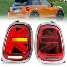 Sequential Red/Smoke LED Tail Lights For 14-19 Mini Cooper F55/56/57