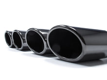 Gloss black exhaust tips For AUDI A3 8V A4 B8 B9 A5 8T F5 A6 C7 55-59mm pipes
